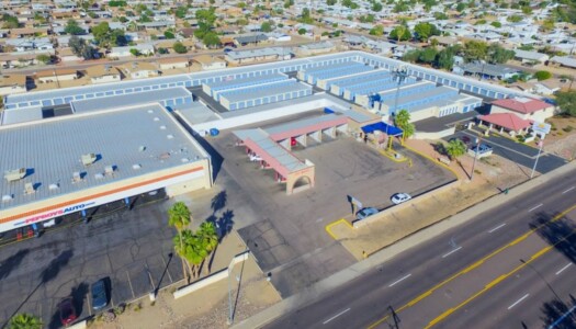 Aerial Picture of Suncrest Mini Storage in Peoria