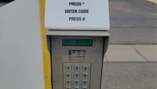 Keypad Access at Suncrest Mini Storage